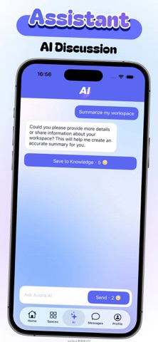 Aviora - Chat, Social Spaces Screenshot 2 of 4