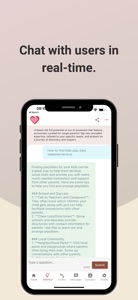 Single Parent | Chat & Connect screenshot #4 for iPhone