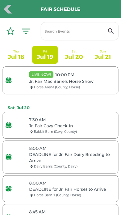Clark County 4-H Screenshot
