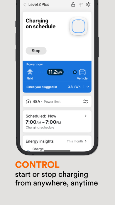 Generac EV Charging Screenshot