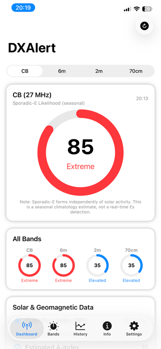 DXAlert Screenshot 1 of 4
