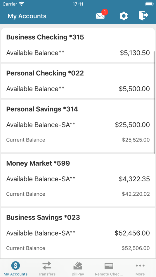 #1. Excel Bank (iOS) 由: EH National Bank