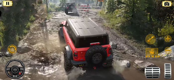 Simulador de carro offroad