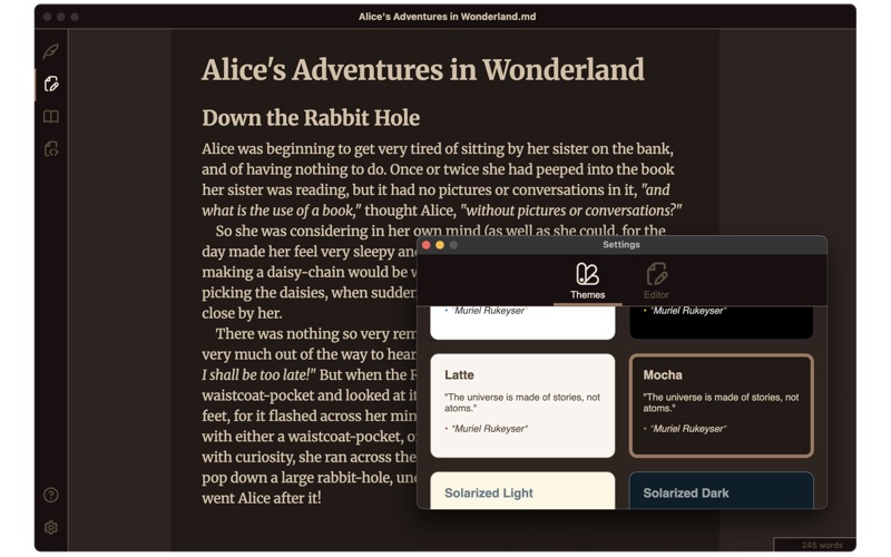App screenshot