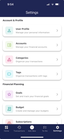 Finance Clarity screenshot