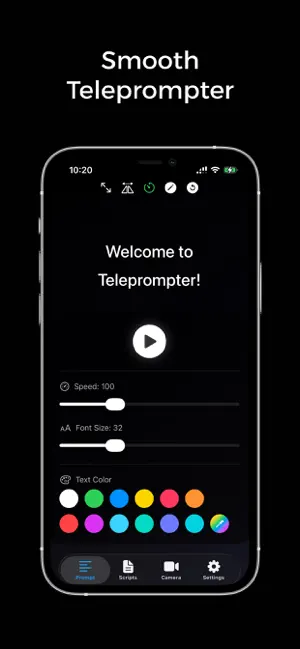 Teleprompter: Pro For Videos screenshot 2