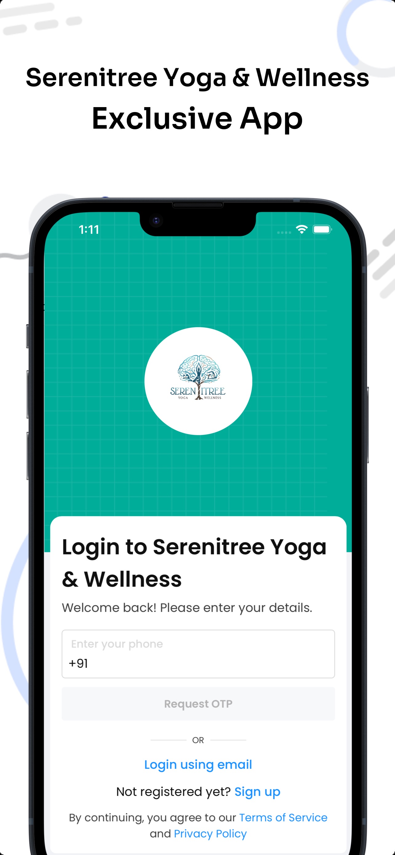Screenshot 1 of Serenitree Yoga and Wellness