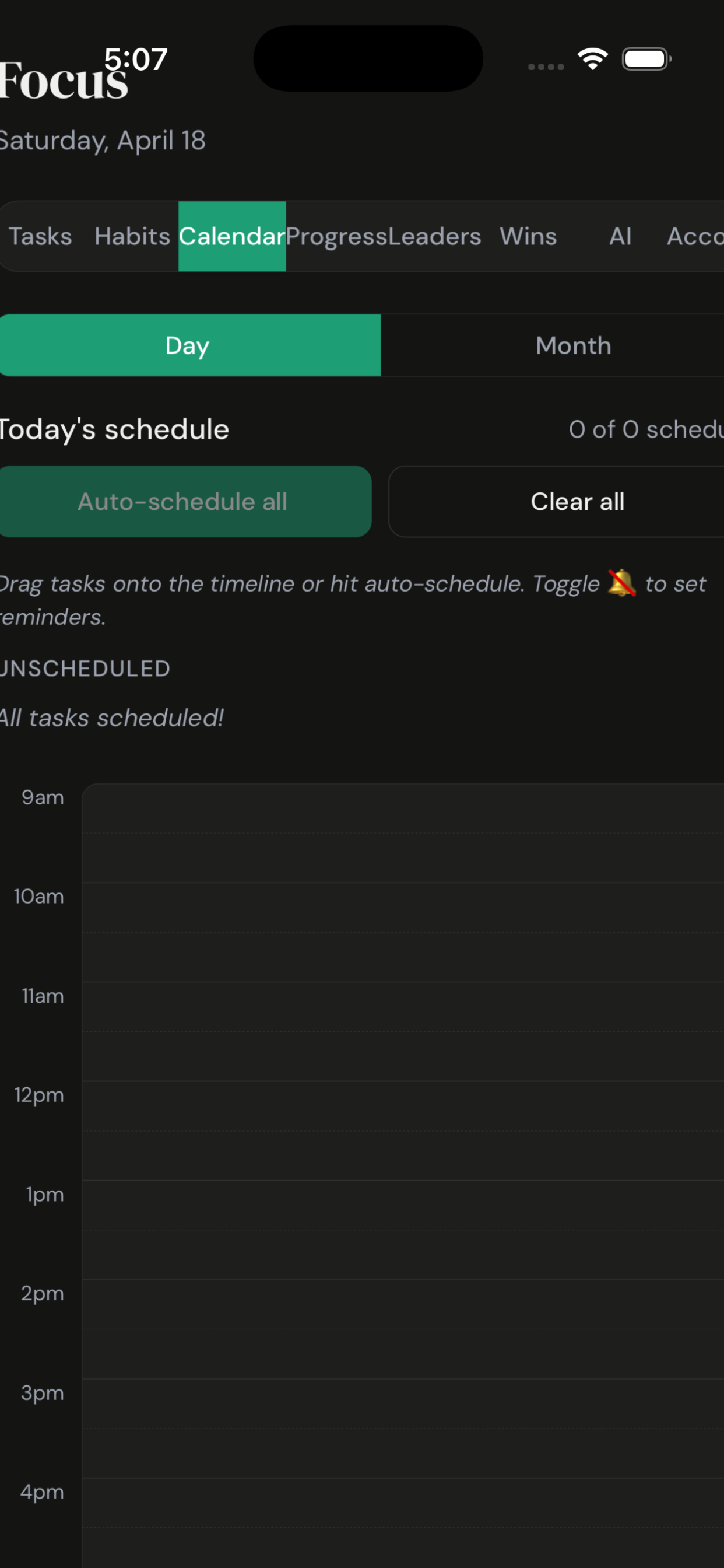 focus daily planner screenshot 3
