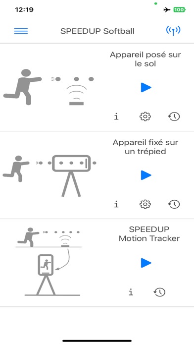 Screenshot #1 pour SPEEDUP Softball