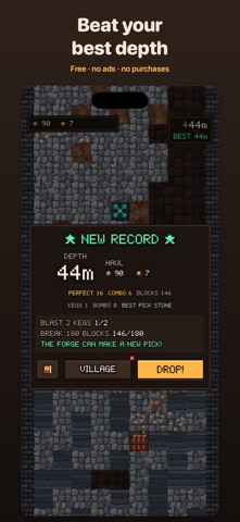 Pickfall: Mining & Village screenshot 6