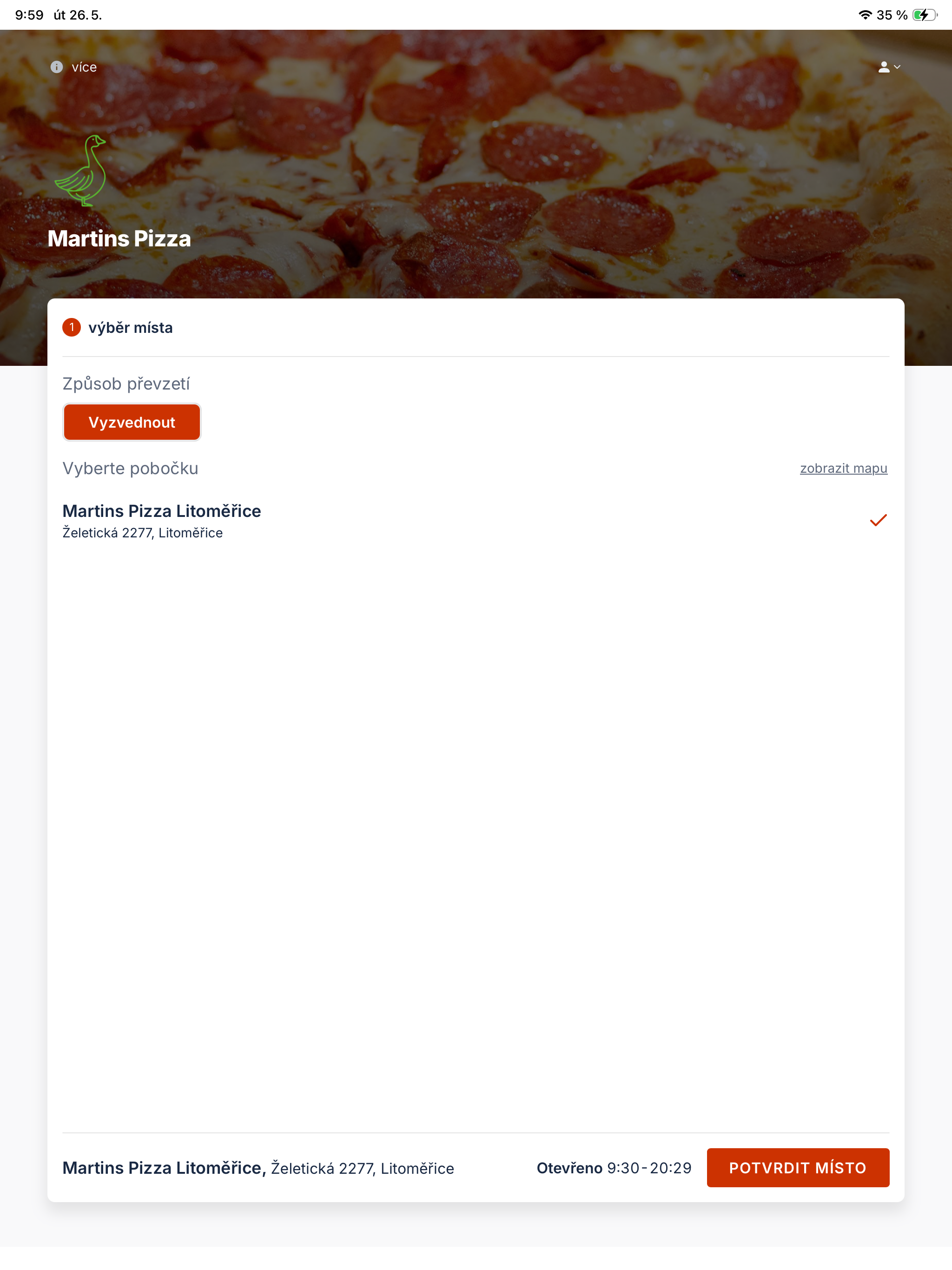 Martins Pizza