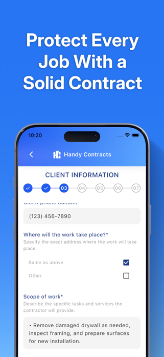 Handy Contracts Screenshot 2 of 7
