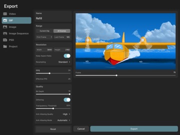 ToonSquid iPad screenshot