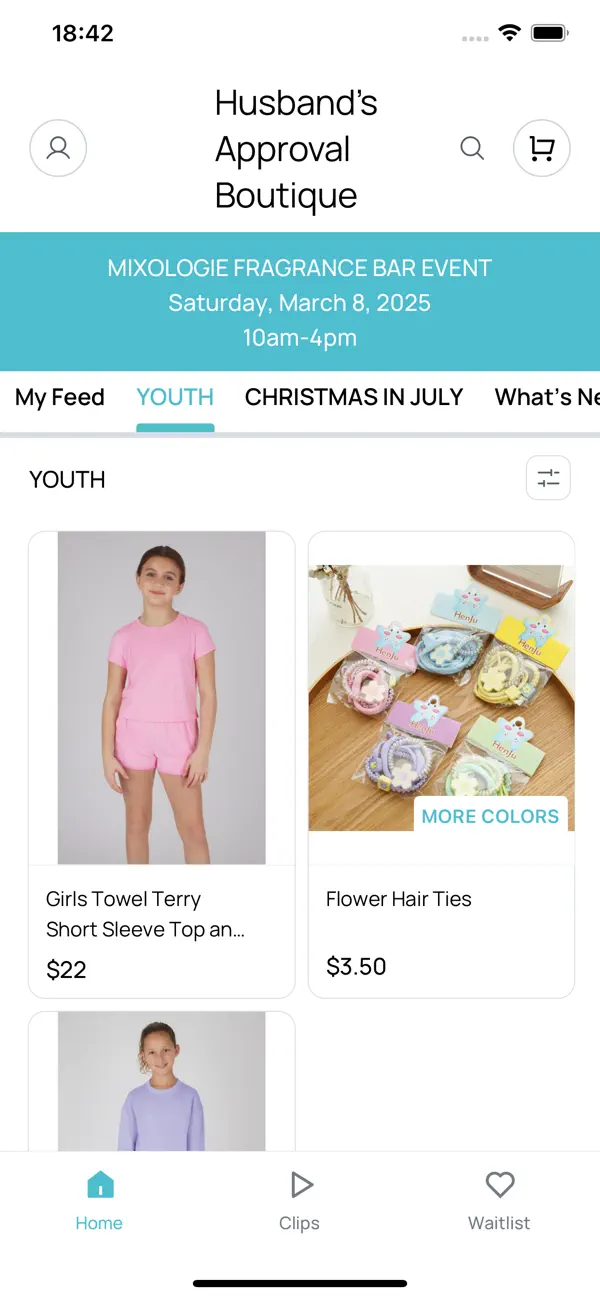 Screenshot #1 pour Husband's Approval Boutique