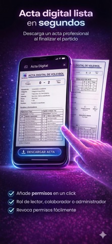 Voleibook Marcador Voleibol screenshot