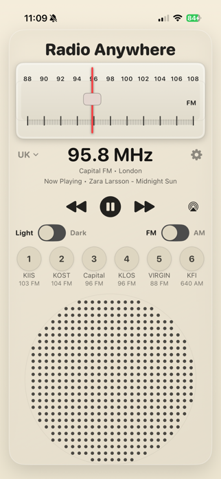 Radio Anywhere Screenshot 1 of 2