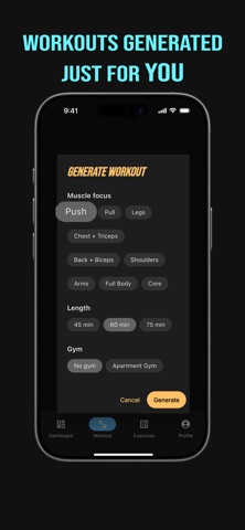FitML - Workout Tracker screenshot