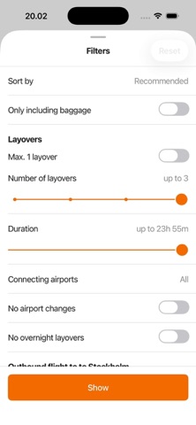 Cheap flights — Hot Deals iPhone screenshot