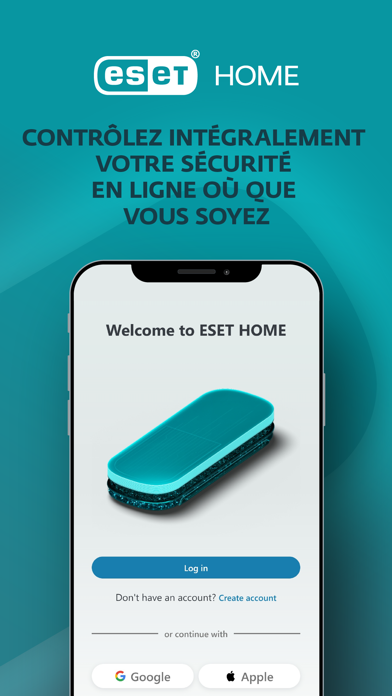 Screenshot #1 pour ESET HOME