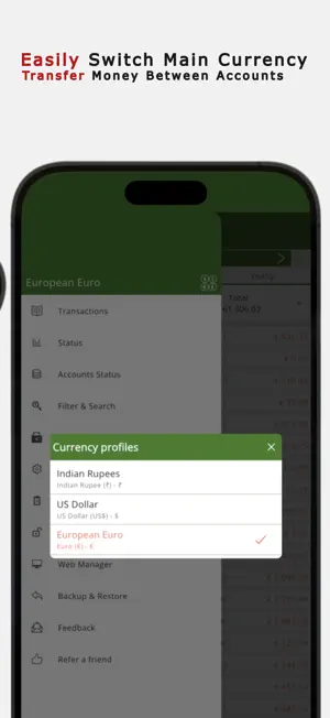 Kanaku Book Money Manager screenshot 3