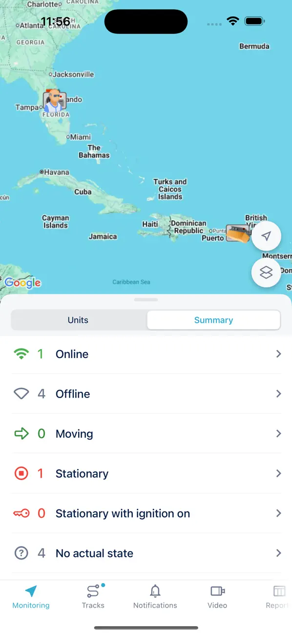 Screenshot #2 pour IOTEK TrackPRO