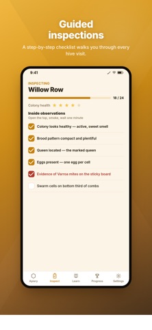 Apiara iPhone screenshot