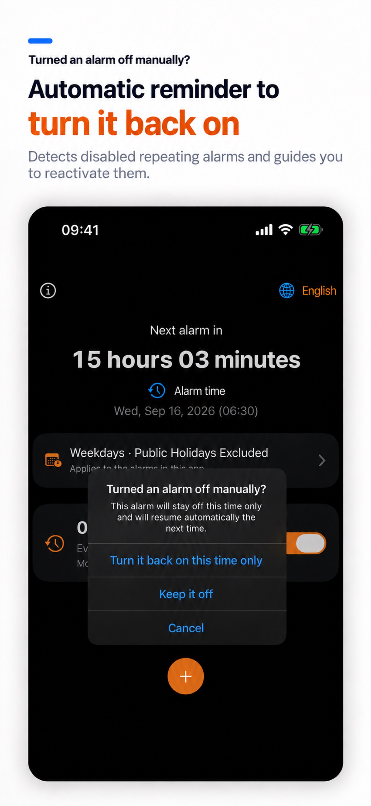 Screenshot 5 of Alarm Plus: Holiday Alarm