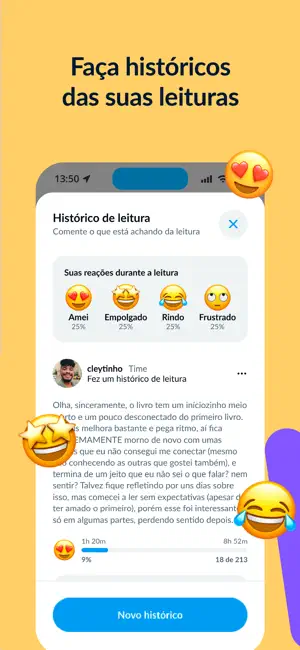 Skoob - Organize suas leituras screenshot 4