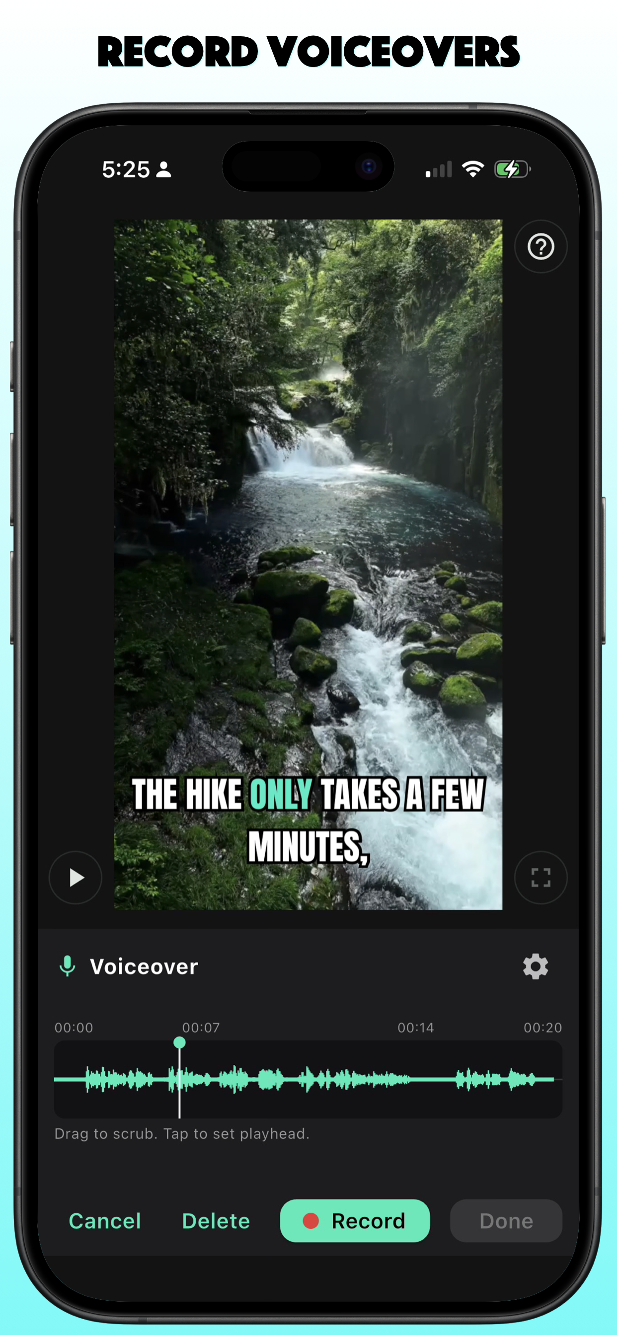 Verbatim: Video Editor screenshot 4