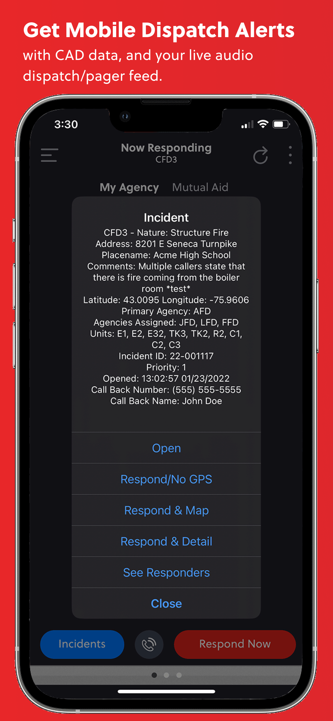 IamResponding (IaR) screenshot 3