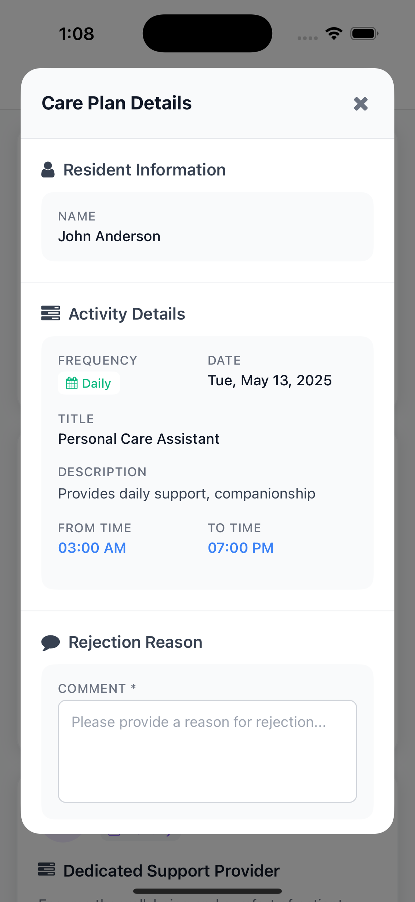 Informed ALF – Care Management
