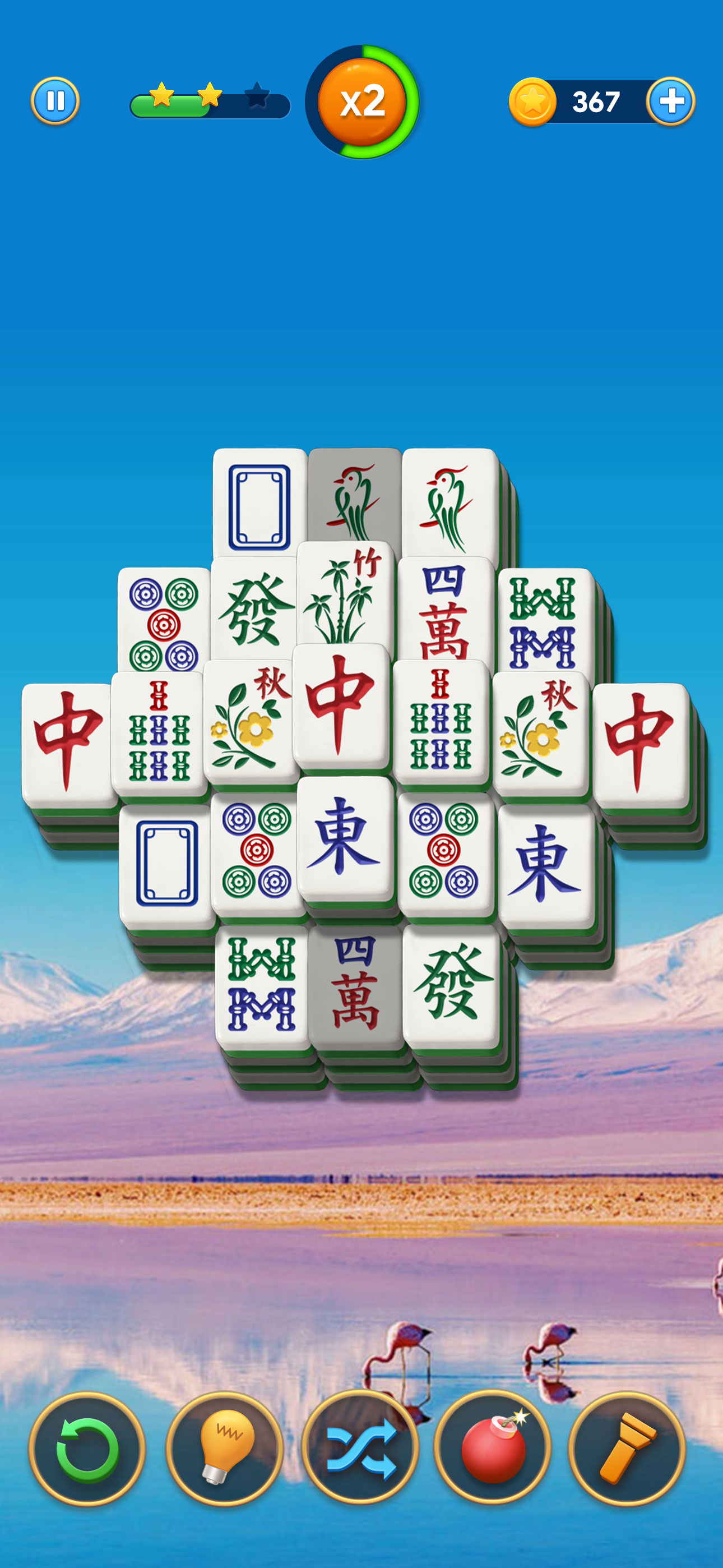 Mahjong Solitaire: Tiles Match