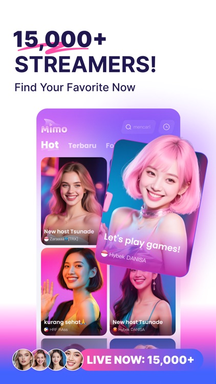 Mimo Live-Live Streaming Chat