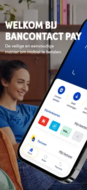 Bancontact Pay iPhone screenshot 1