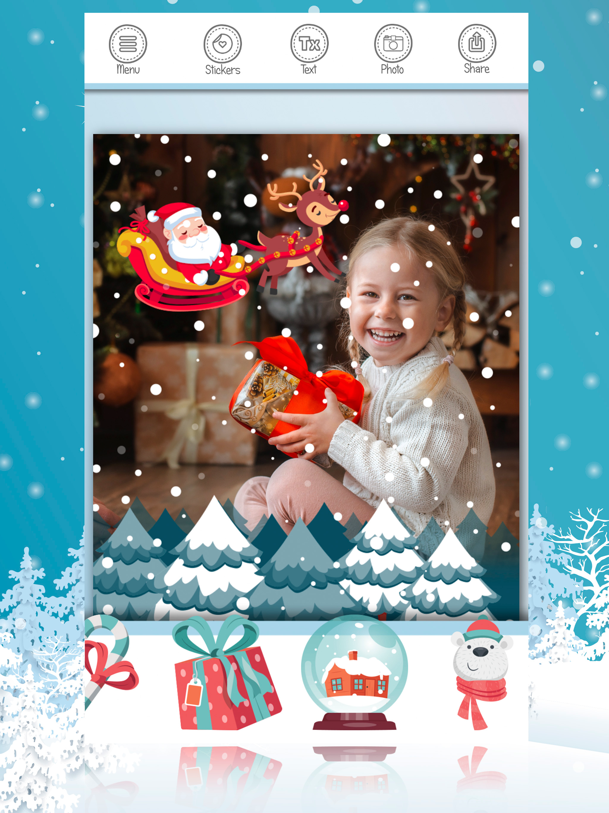 Merry Christmas Photo Frames screenshot 8