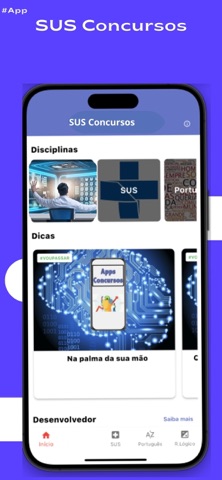 SUS Concursos screenshot