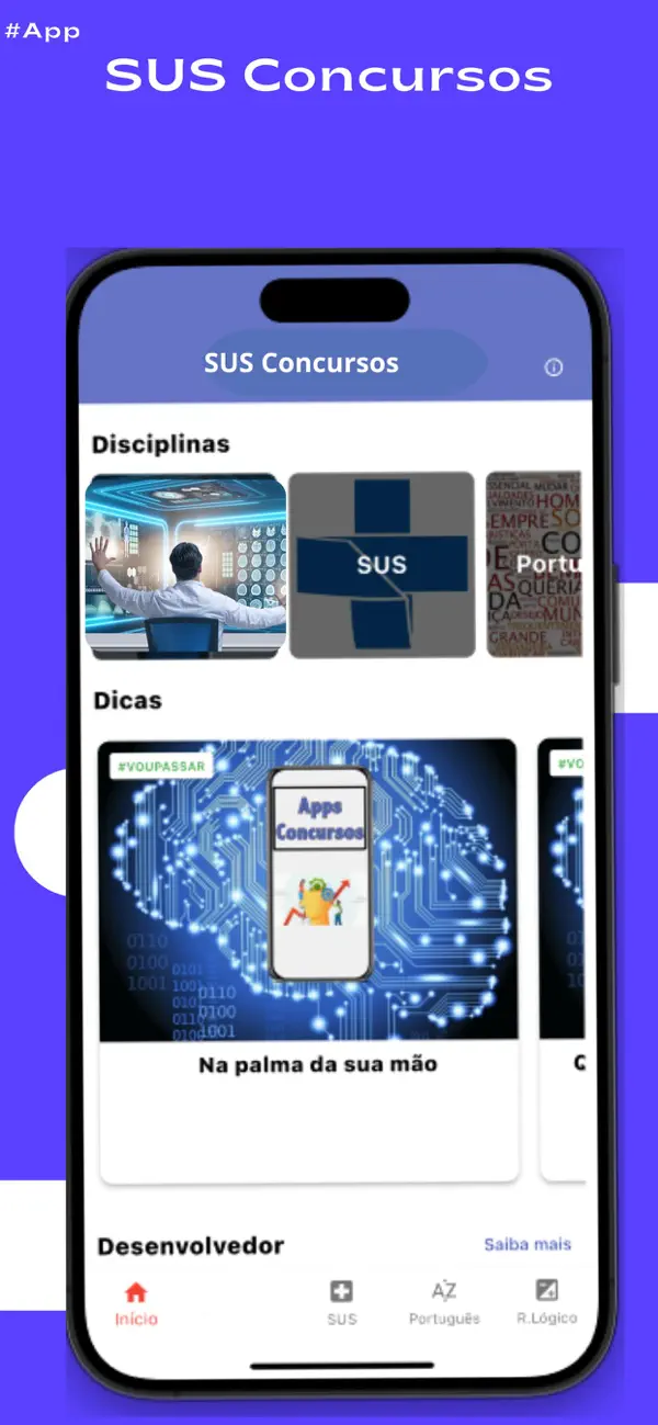 Screenshot #1 pour SUS Concursos