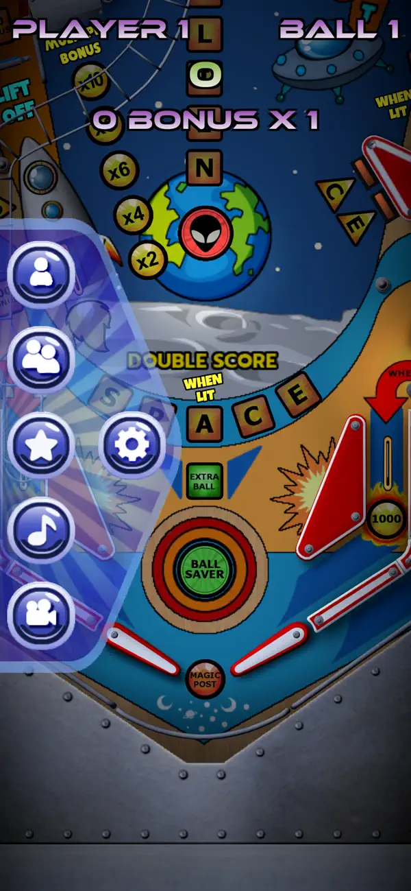 Screenshot #1 pour Lunar Pinball