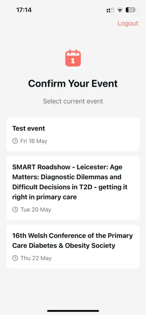 OMC Events screenshot 3