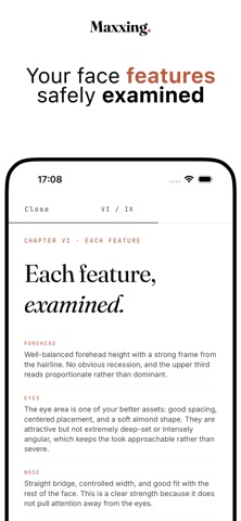 Maxxing - LooksMax PSL Scale iPhone screenshot