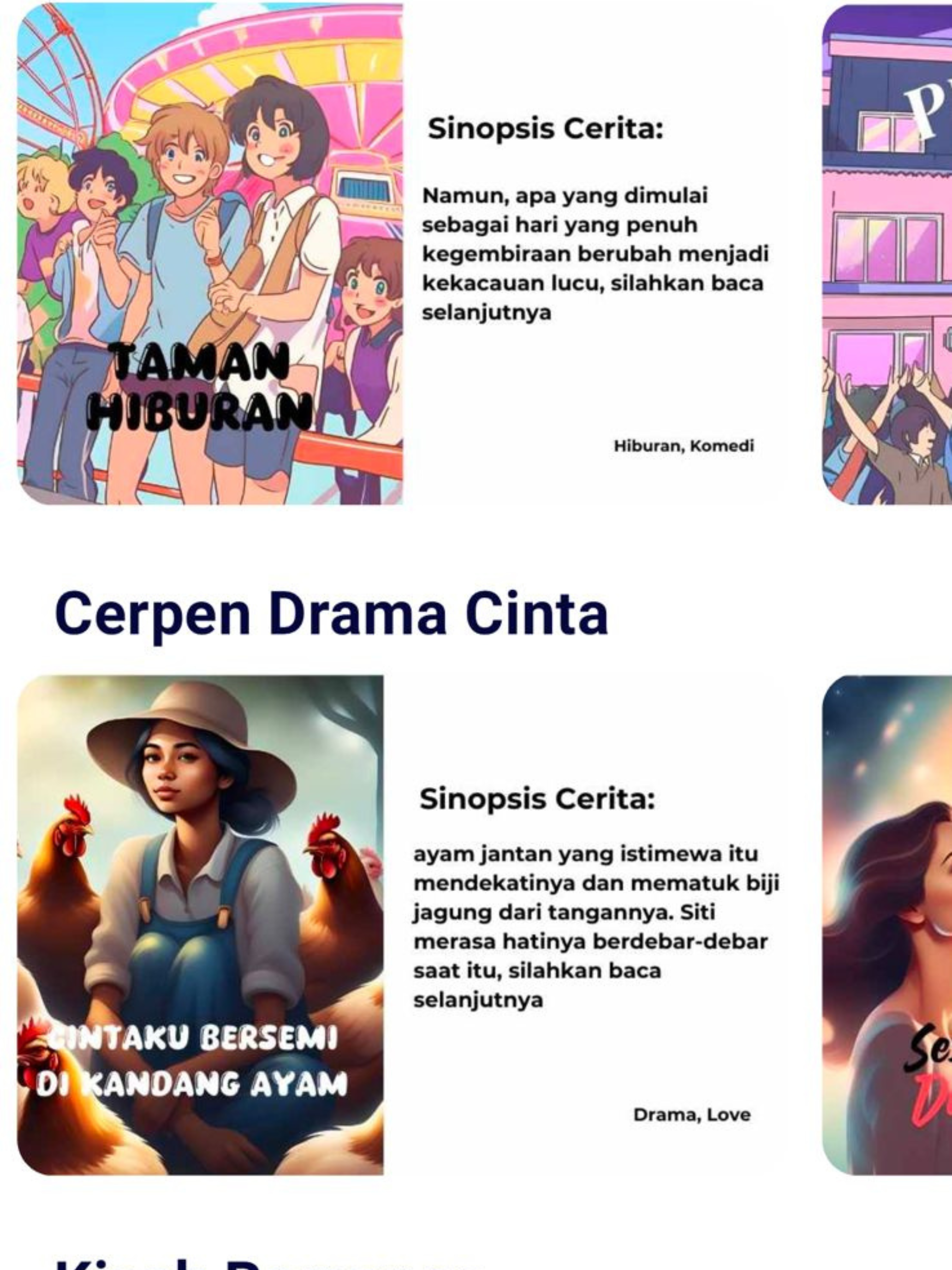 Kazevel - Baca Cerita & Fiksi