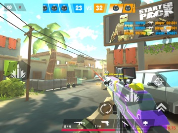 Tactic Shot: FPS Pixel Shooter iPad screenshot