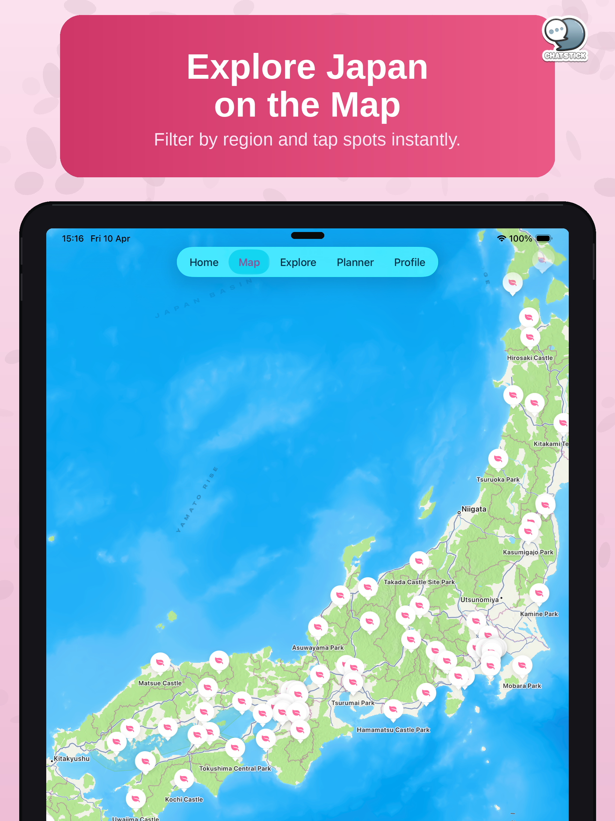 Sakura Trip Planner by CS