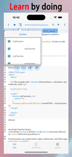Скриншот Html+css+js-web Designer,html5 на iPhone 1