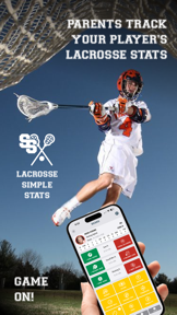 Lacrosse Simple Stats Tracker screenshot