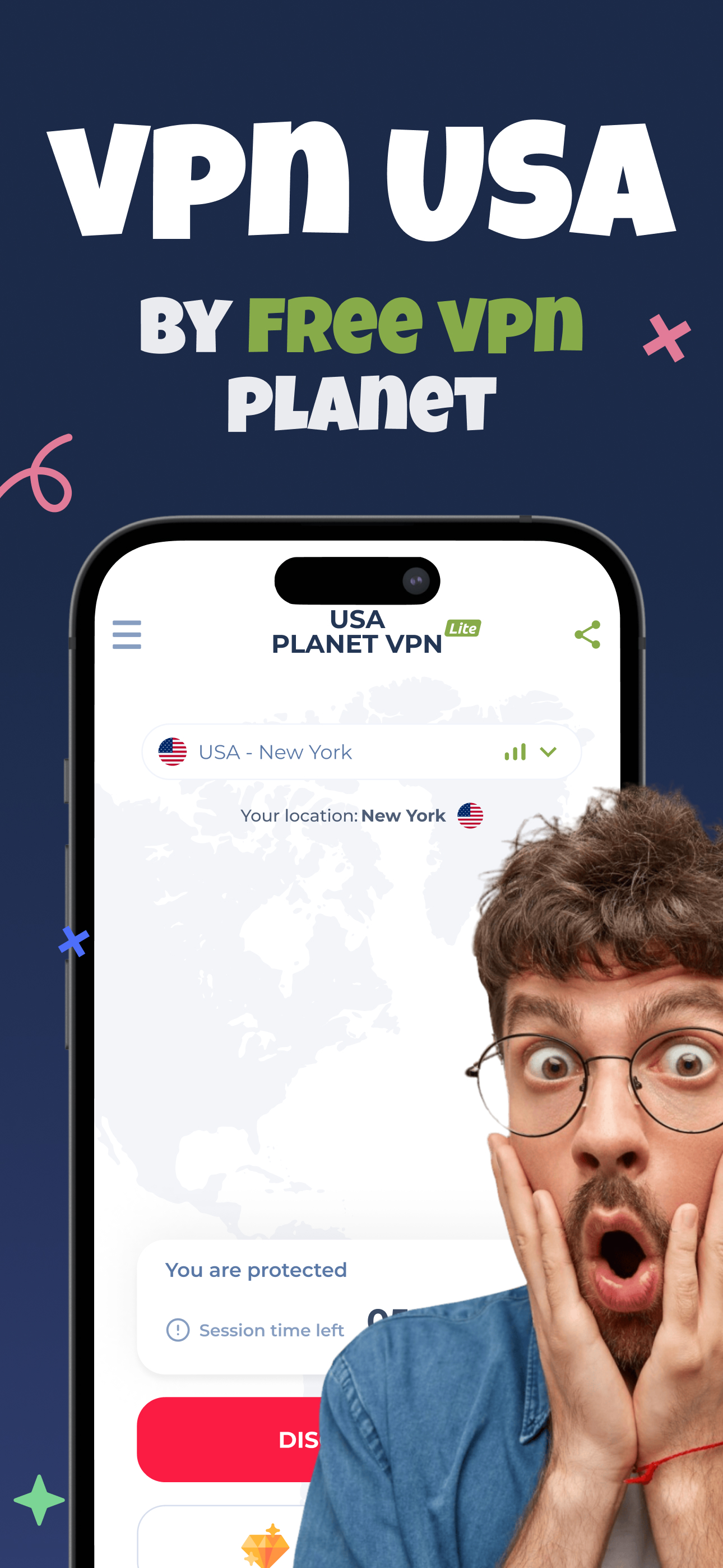 USA VPN - Private & Fast