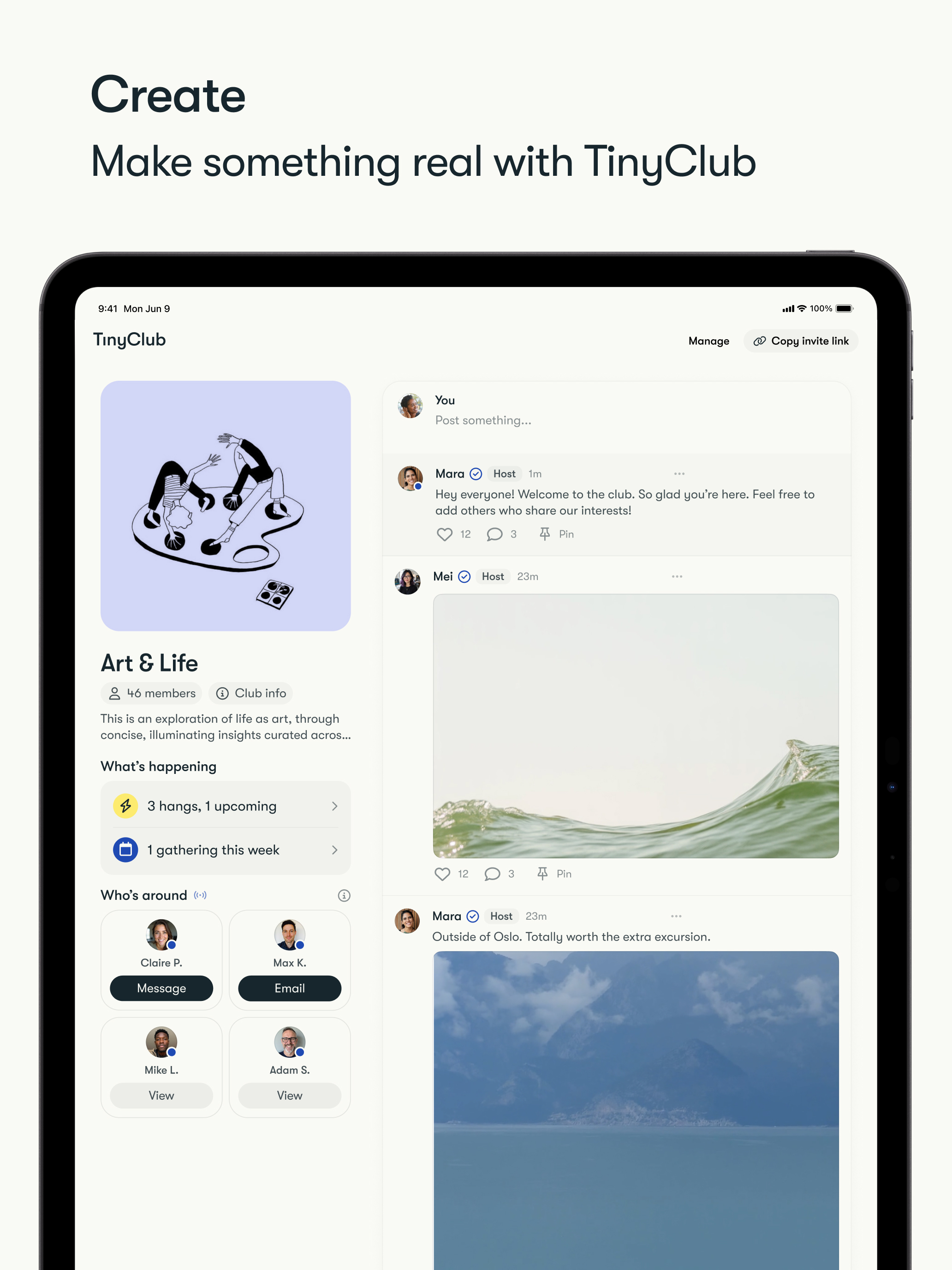 TinyClub: Communities & Events screenshot 12