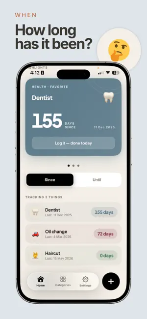 When — Days Until & Days Since screenshot 2