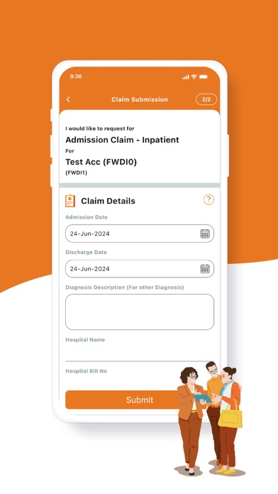 FWD HealthHub Screenshot
