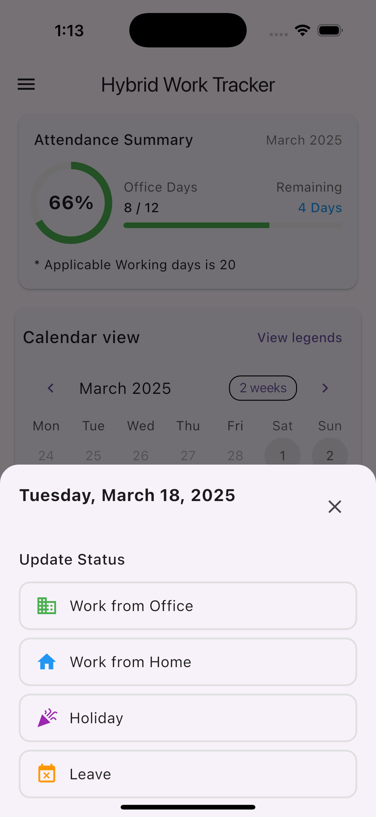 HybridWorkTracker